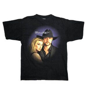2000 Tim McGraw Faith Hill Soul 2 Soul Tour Retro Music Fan Collector Classic 05